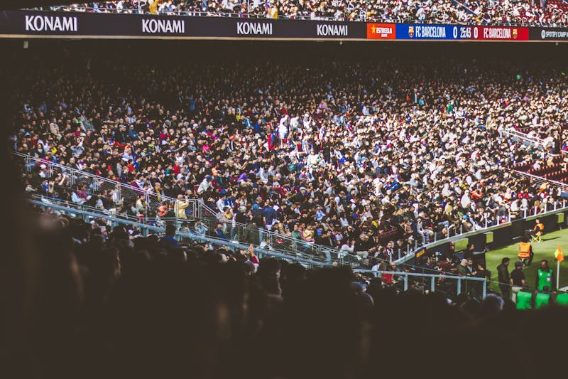 Lively sports viewing night event with fans gathering at Pequod's Pizza