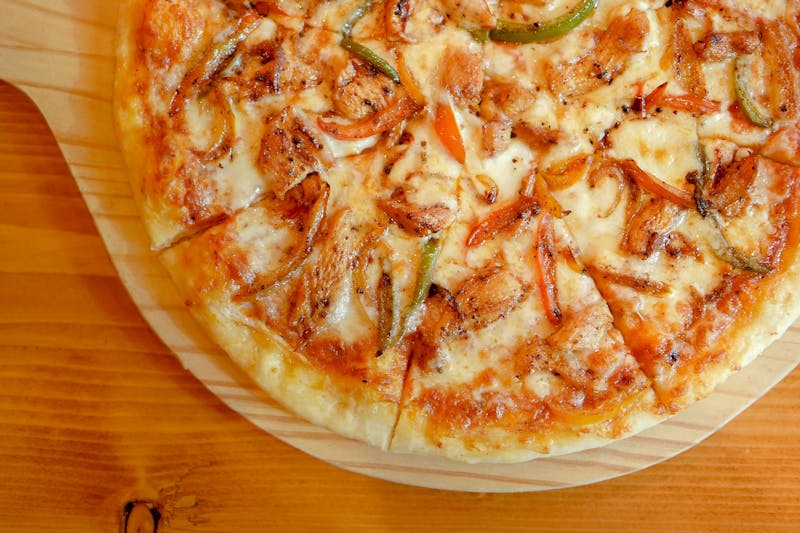 BBQ Chicken Deep Dish Pizza